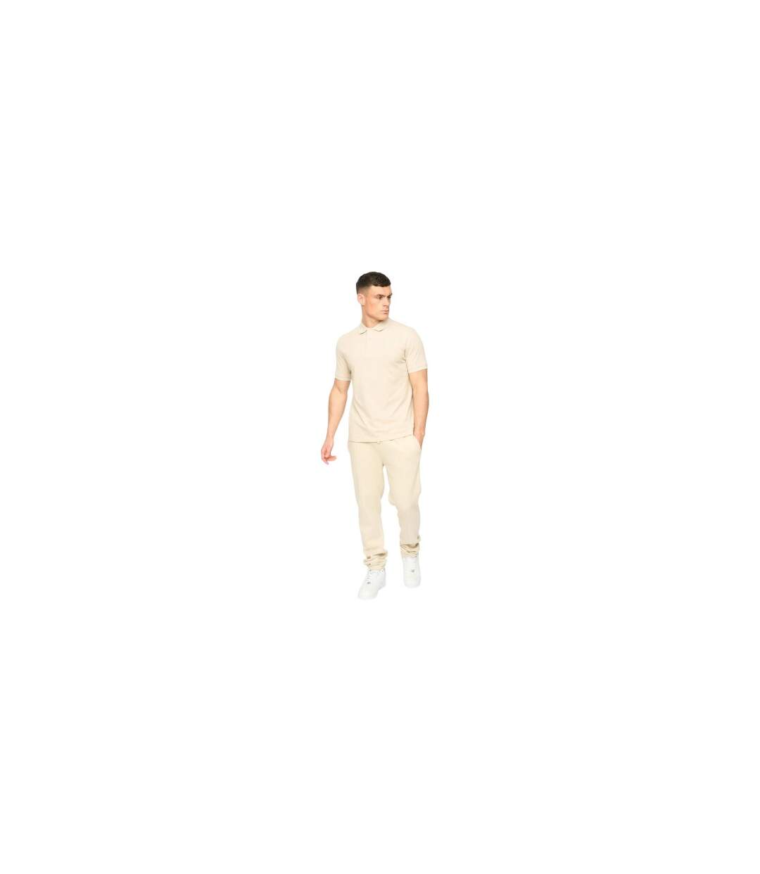 Polo Crufton Homme Gris Pâle Crosshatch-1
