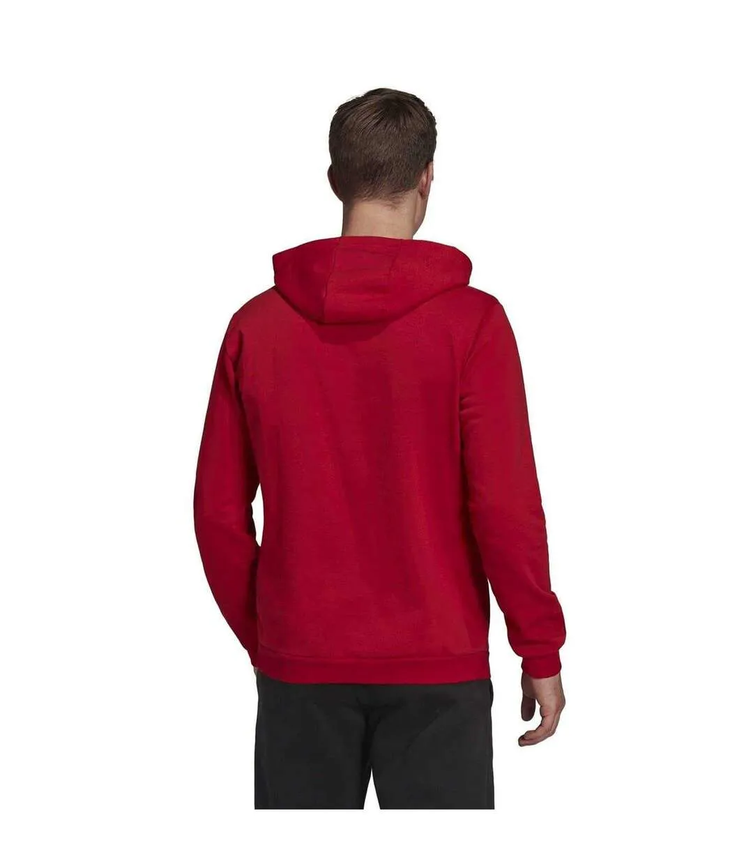 Sweat À Capuche Entrada Homme Rouge Adidas-3