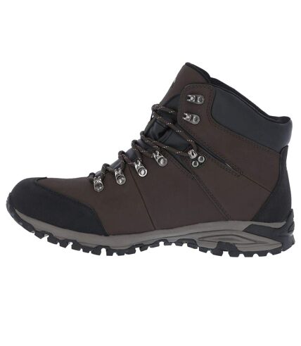 Trespass Mens Gerrard Mid Cut Hiking Boots (Pinecone) - UTTP5032