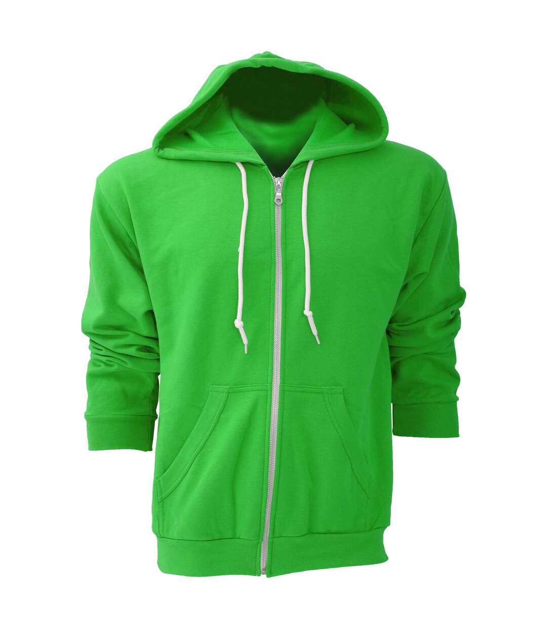 Anvil - Sweatshirt à capuche et fermeture zippée - Homme (Vert pomme) - UTRW158