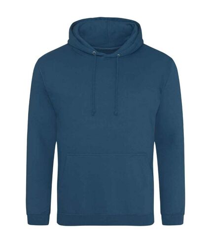 Sweat à capuche college adulte bleu mer Awdis Awdis