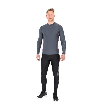 Mens Bodyfit Base Layer Leggings Black Spiro