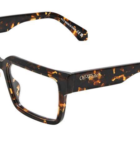 Lunettes De Soleil Motif/style Carapace De Tortue Style 8m Adulte Taille Unique Marron Foncé Off White