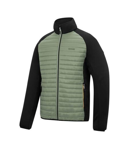 Veste Hybride Clumber Homme Vert Pâle Noir Regatta