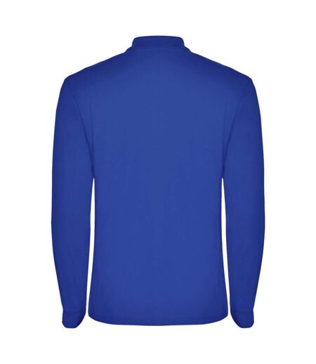 Roly Mens Estrella Long-Sleeved Polo Shirt (Royal Blue)