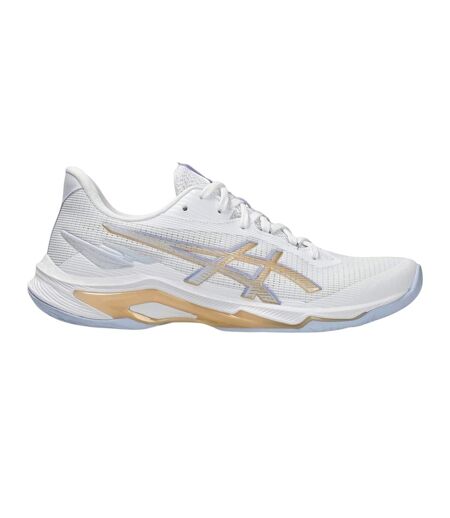 Womens/ladies Ballistic Ff 4 Trainers White Champagne Asics