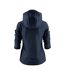 Womens/ladies Karting Soft Shell Jacket Navy Printer-2