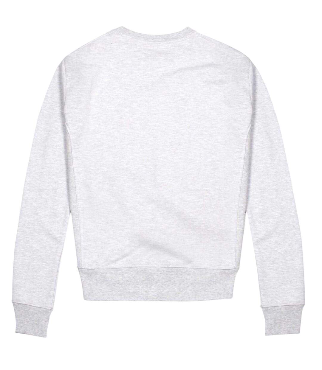 Mens Super Logo Sweatshirt White Money-2