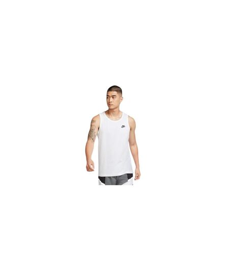 Débardeur Club Homme Blanc Noir Nike