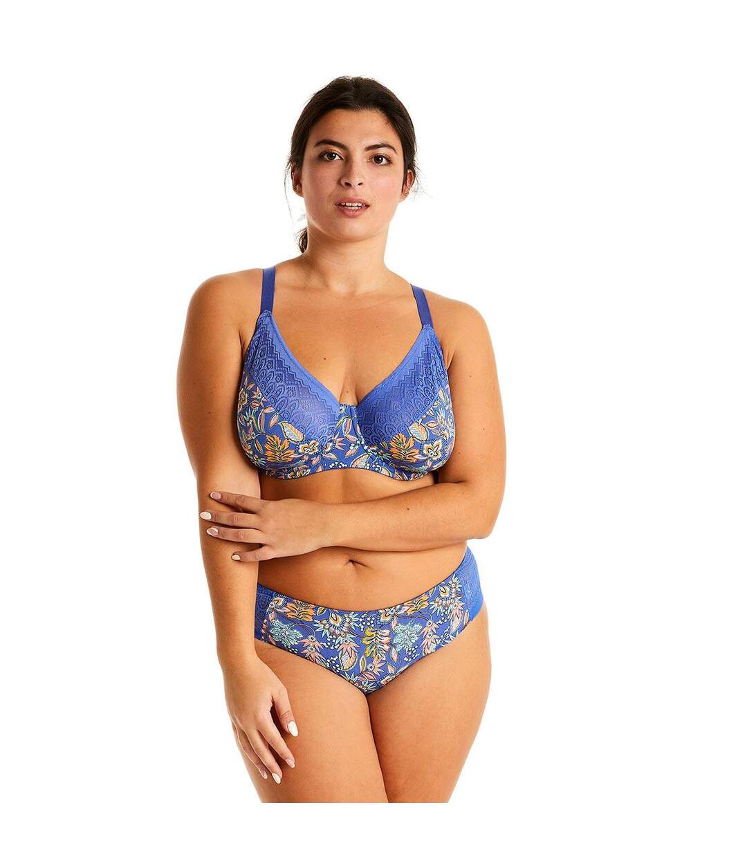 Soutien-gorge à armatures bleu Gazette