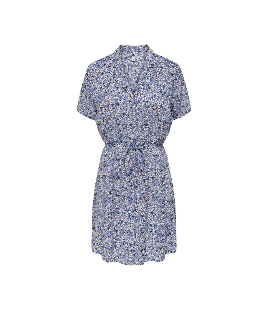 Robe bleu imprimé femme jdy starr - 38-1