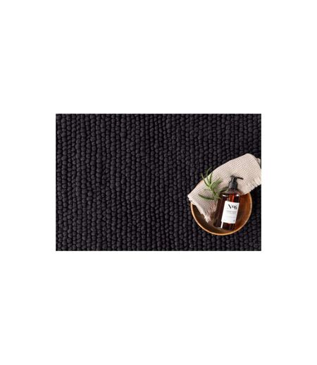 Tapis de Salle de Bain Wilmer 50x80cm Noir