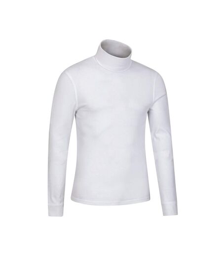 Mountain Warehouse Mens Meribel Cotton Thermal Top (White) - UTMW1517
