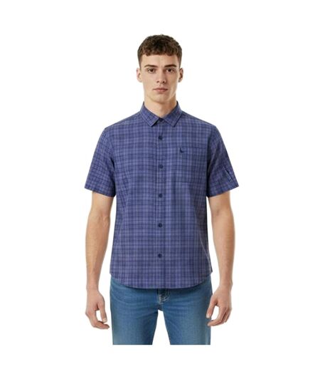 Mens Checked Pocket Shirt Indigo Jack Wills