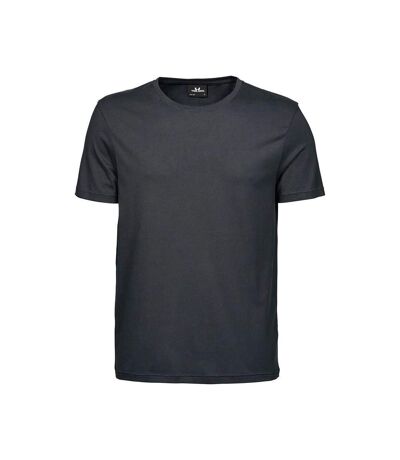 Tee Jays Mens Luxury Cotton T-Shirt (Dark Grey)