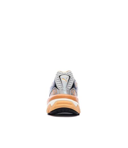 Baskets grise/orange homme puma velophasis phased