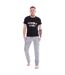Ensemble De Pyjama Motif/style Fantaisie Homme Noir Gris Norfolk & Way-1
