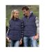 Mens Ultra Padded Bodywarmer Water Repellent Windproof Jacket Navy Blue Result-1
