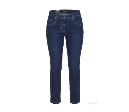 Jean Femme Tissu Stretch Audrey1 Coupe Droite Ajustée (Mayflower)