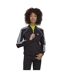 Womens/ladies Adicolor Classics Track Top Black White Adidas-1