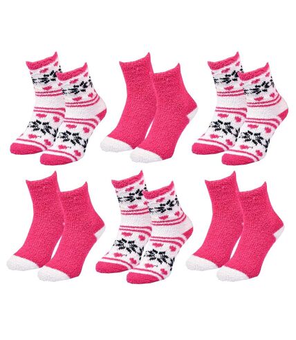 Chaussettes Femme WINTER SOCKS Pack de 6 Paires 1447 NOËL ABS