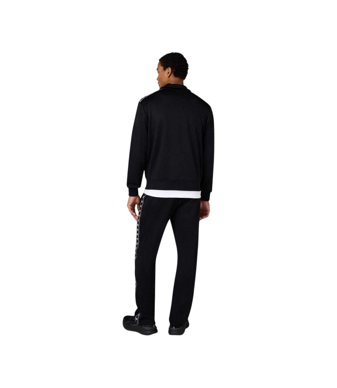 Mens Poly Tracksuit Black Champion-3