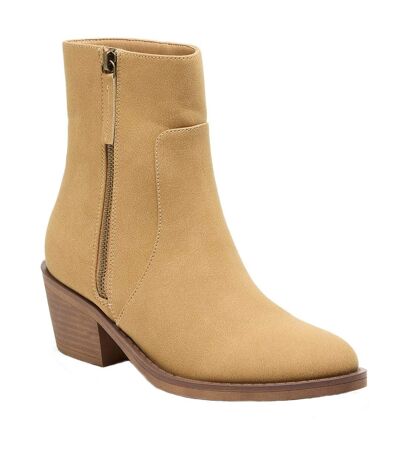 Womens/ladies Yonder Ankle Boots Camel Rocket Dog