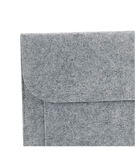 Document wallet one size grey melange Bagbase