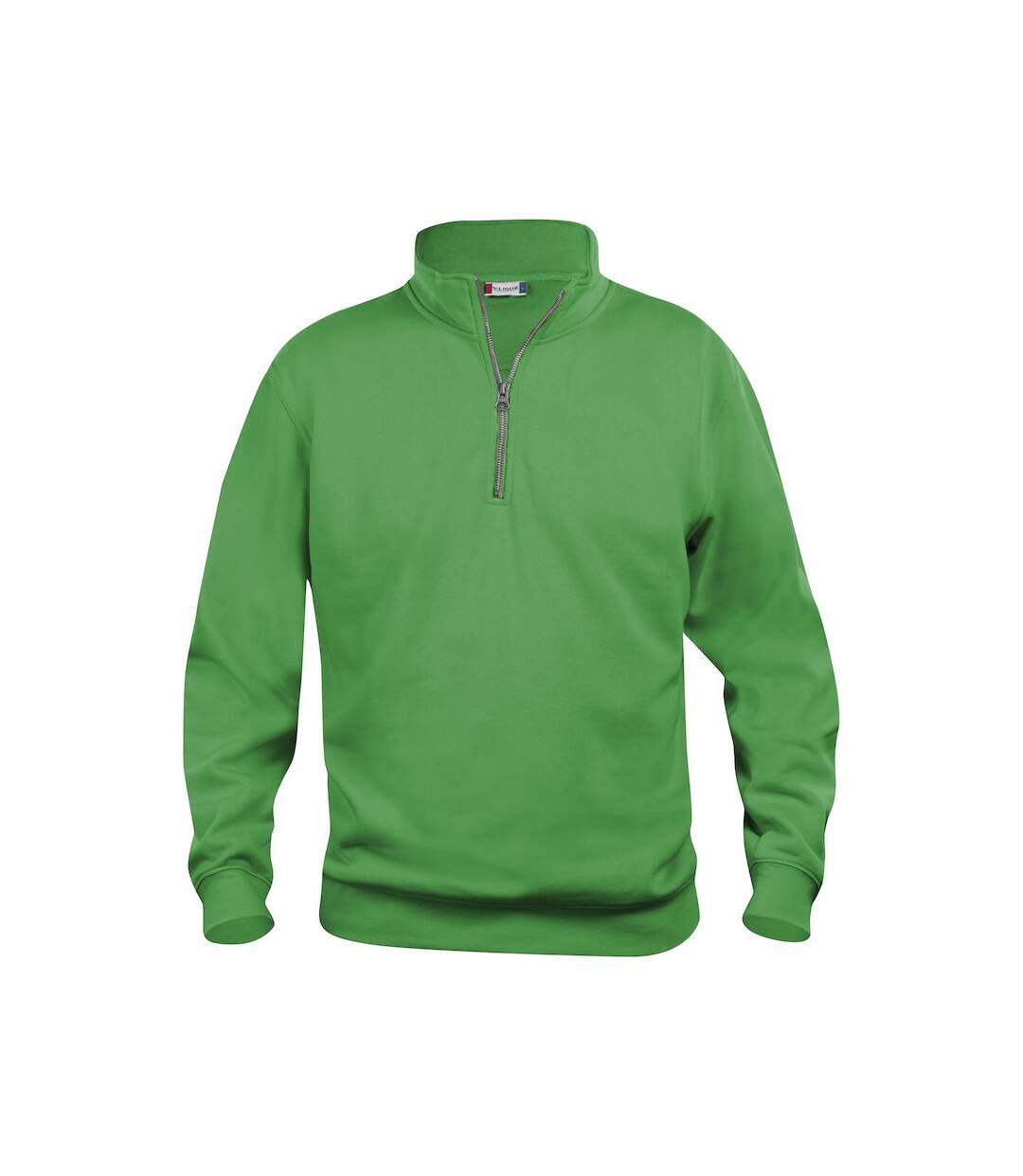 Sweat Basic Adulte Vert Pomme Clique-1