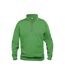 Sweat Basic Adulte Vert Pomme Clique-1