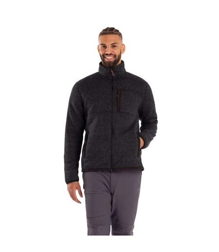 Veste Polaire Bramall Homme Noir Chiné Trespass