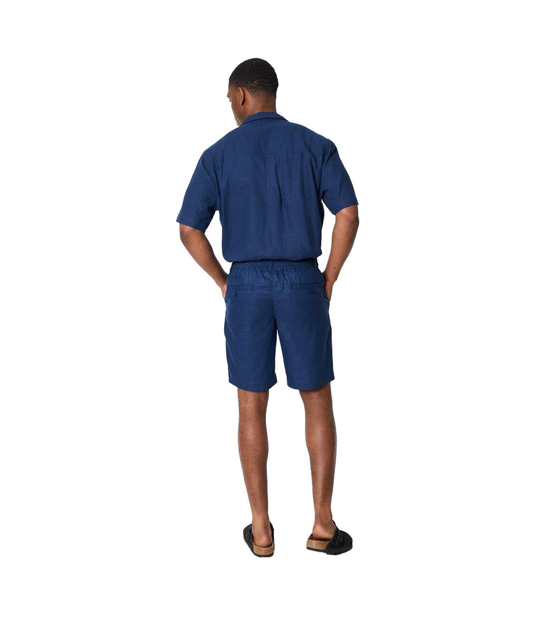 Short homme bleu marine Maine-2