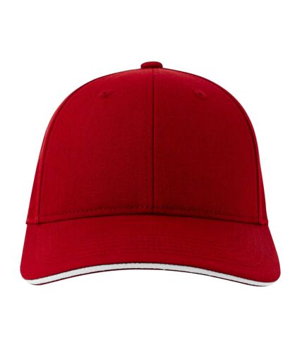 Casquette liberty sandwich adulte rouge / blanc Atlantis