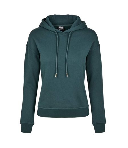 Sweat À Capuche Femme Vert Bouteille Urban Classics