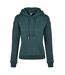 Sweat À Capuche Femme Vert Bouteille Urban Classics-1