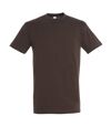 SOLS Mens Regent Short Sleeve T-Shirt (Chocolate) - UTPC288