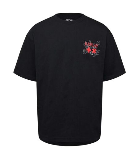 T-shirt Motif/style Imprimé Graphique Martin Garrix Homme Noir Replay