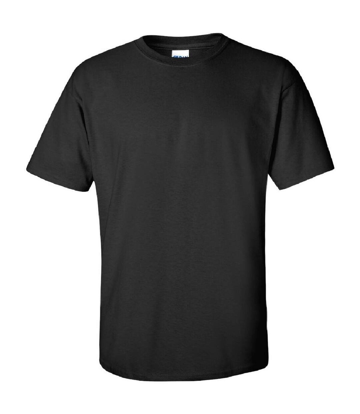Gildan Mens Ultra Cotton Short Sleeve T-Shirt (Black)