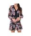 Robe Noire à Motifs Femme Guess Elana - L-1