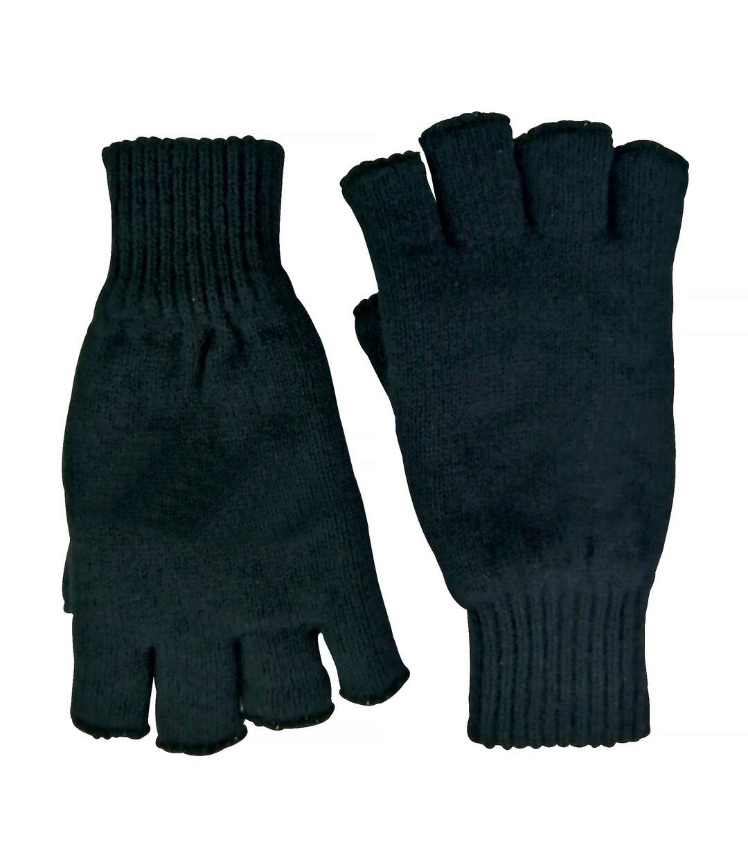 Gants Thinsulate Thermiques Hiver Sans Doigts M/L-3
