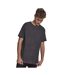 T-shirt Motif/style Teinture Par Pulvérisation Adulte Gris Foncé Build Your Brand-1