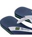 Tongs Motif/style Drapeau Brésilien Femme Bleu Blanc Ipanema-2
