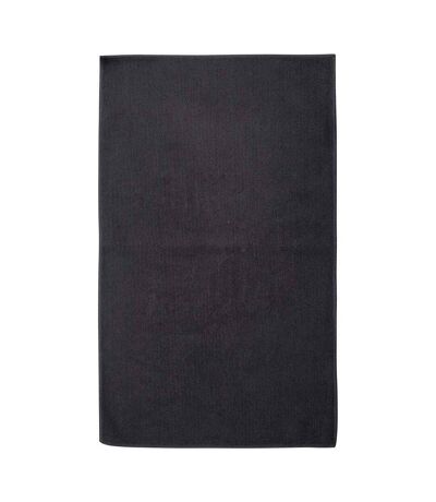 Towel City Microfiber Guest Towel (Steel Grey) (One Size) - UTPC5455