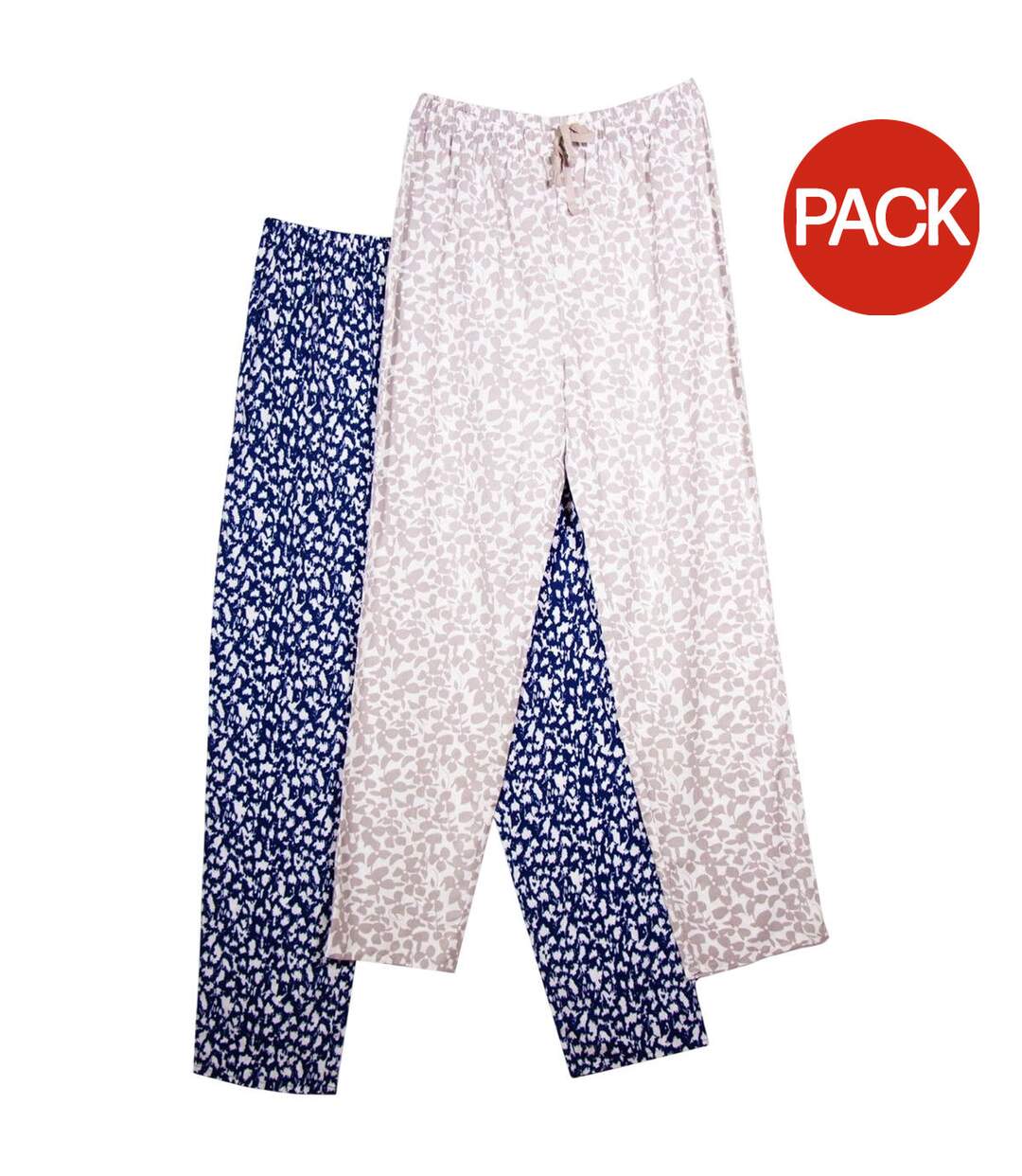 Bas De Pyjama Femme Bleu Gris Keanu-1