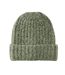 Bonnet vert femme pieces structured - taille unique-1