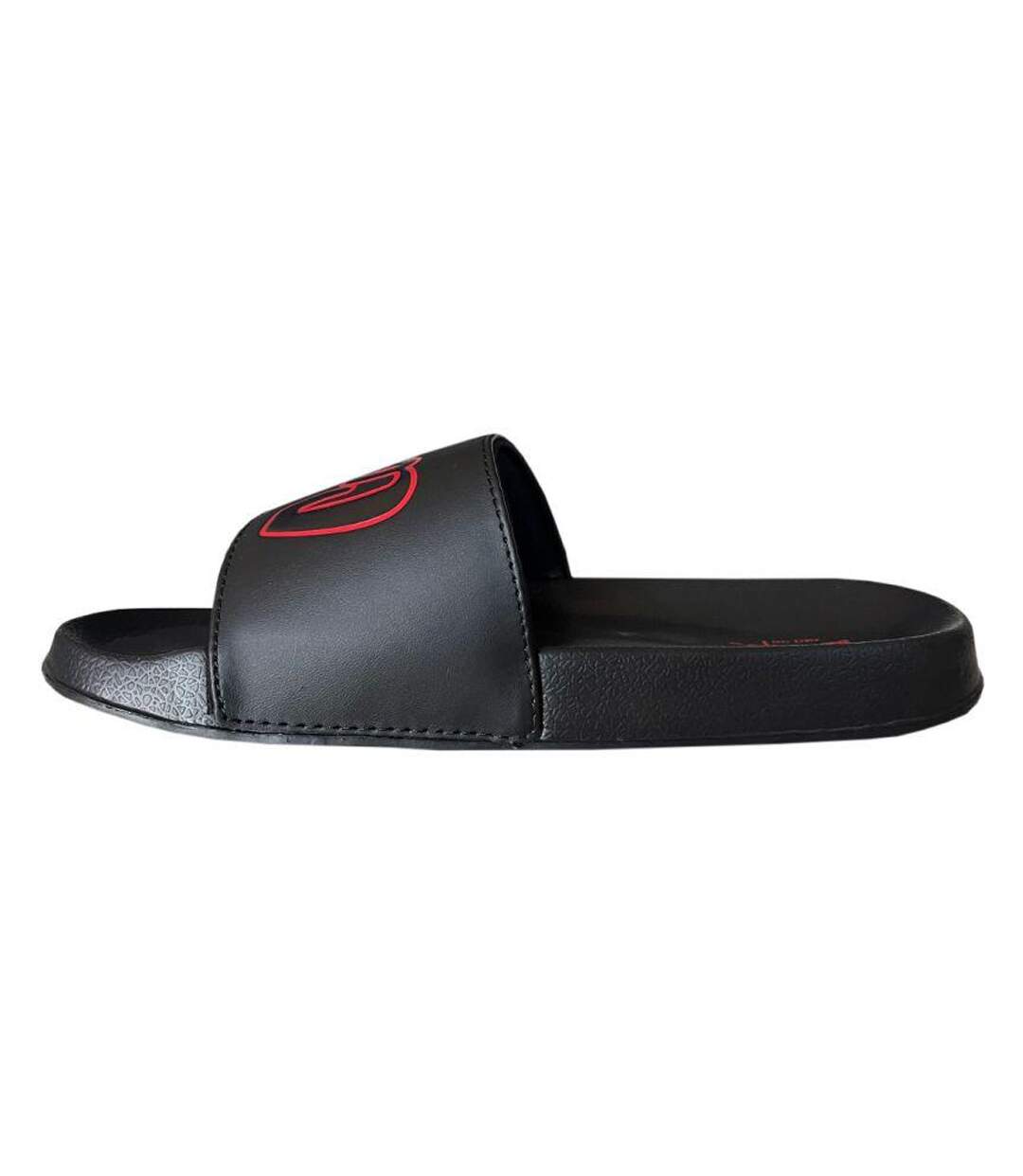 Claquettes Femme Noir Rouge Lee Cooper-2