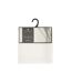 Lot de 4 Serviettes de Table Chambray 40x40cm Ecru-4