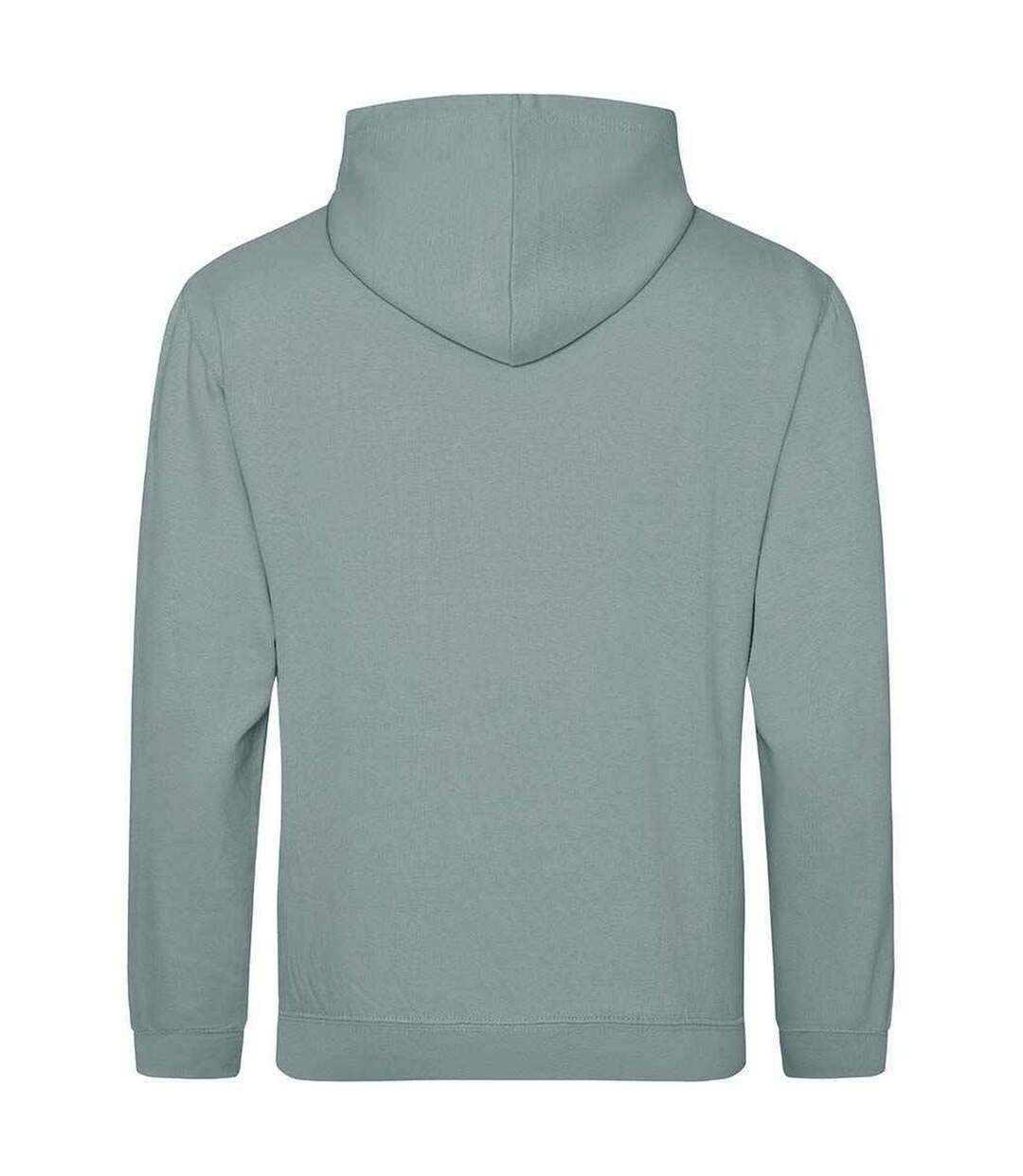 Sweat À Capuche College Adulte Vieux Vert AWDis Cool-2