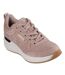 Womens/ladies billion 2 prissy n plush trainers taupe Skechers-1
