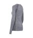 T-shirt de sport welina femme noir chiné Trespass-3